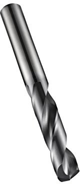 Dormer R45819.0 Multi-Application MPX Solid Carbide Drill, Short Length, Cutting Diameter 19 mm, Flute Length 79 mm, Total Length 131 mm
