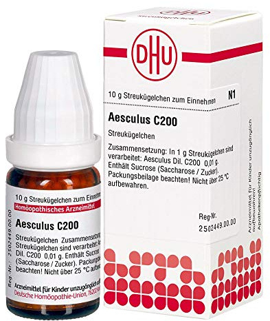 DHU Aesculus C200 Streukügelchen, 10 g Globuli