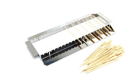 Broil King Grill-/Grillzubehör, Spiesschengestell, edelstahl, 5 x 5 x 5 cm, 69339