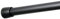 iDesign 78674EU Cameo Barre pour rideau de douche à tension constante, taille L, Noir Mat , 127 à 221 cm
