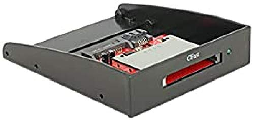 DeLOCK 91496 Kartenleser intern SATA schwarz – Kartenleser (CFast, CFast 2.0, 3,5 Zoll, SATA, Schwarz, Box)