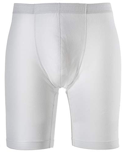 HERMKO 8955 Herren Longpant - Knielange Unterhose aus Baumwolle/Elastan mit Elastischem Bund, Formstabil