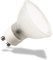 INNOVATE GU10 LED Leuchtmittel – 260 Lumen Opal frosted Reflektor warmweiß 3000K – energiesparendes 3W LED Rundumlicht 230V – CRI 80 Spots dimmbar (5 Stück)