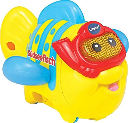 Vtech TUT TUT Baby Badewelt - Südseefisch – Interaktives Badespielzeug mit Musik, Geräuschen und Lichtern – Für Kinder von 1-5 Jahren