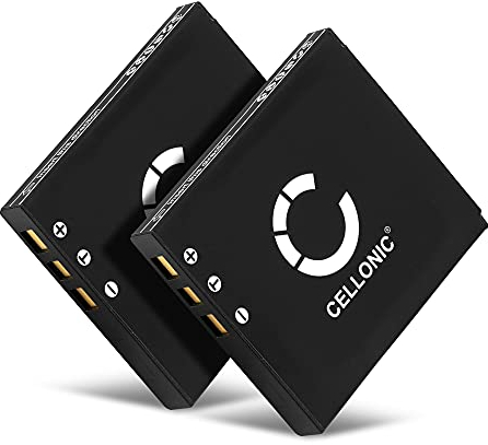 CELLONIC, Batteria per Cuffie compatibile con Bang & Olufsen Beoplay H9, Beoplay H8, Beoplay H7 (650mAh, 3.7V) 2x Batteria di Ricambio 1973822, PLB-103