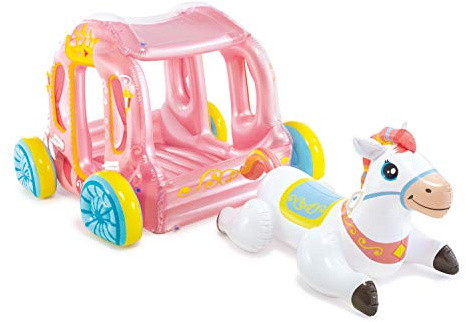 Intex 56514NP - Centro de juegos Hinchable Carruaje Princesa