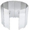 Mintice 10 Platos Plegable Parabrisas del Quemador al Aire Libre cámping Excursionismo Horno Picnic Barbacoa Cocinando Estufa Gas Pantalla Viento a Prueba Aluminio