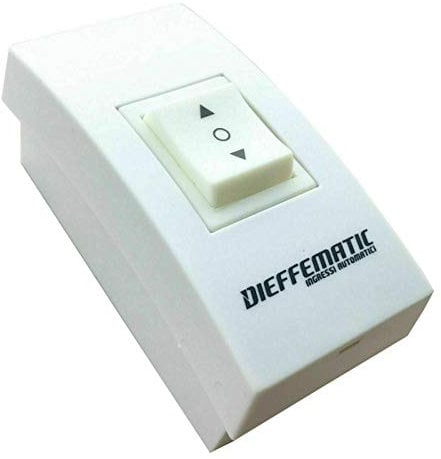 Dieffematic Pulsante Interruttore Parete Esterno Motore Tapparella Elettrica 230V RS02