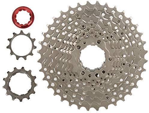 MAGT 10 Fach Kassette, Fahrrad Kassetten 11-36T Stahl Fahrrad Freilauf Kettenrad Zubehör für Mountainbike Rennrad MTB