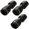 Aerzetix – C17169-3x Raccord Connexion Rapide Coupleur Droit Ф10mm Pneumatique Liquide Air comprimé Compresseur