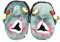 uiuoutoy Zombie Plush Slippers Creative Funny Slipper Zombie Indoor Home Shoes Unisex Winter Footwear Soft Warm Shoes Green