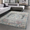 CARPETIA Teppich Outdoor Orientteppich Wohnzimmerteppich Ornamente in grau Größe 240 x 340 cm