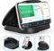 Tophot Porte Support Telephone Voiture,avec Base Rotative à 360°,Visualisation Horizontale et Verticale,Tableau de Bord socles de Téléphone Automobile iPhone Samsung Android Portable Smartphone