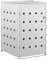KOIECETA Mülltonnenbox für 1 Tonne Mülltonnenverkleidung Müllbox Mülltonne Müllcontainer Gartenbox Gerätebox Mülltonnenschrank 240L Edelstahl