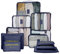 12-teilige Koffer Organizer Set, Packing Cubes for Suitcase Travel Accessories Kofferorganizer Set Kleidertaschen Packwürfel Kosmetik Travel Organizer Packtaschen für Koffer(Dunkelblau)