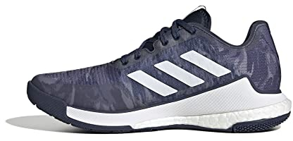 Adidas Damen Crazyflight W Shoes-Low (Non Football), Team Navy Blue 2/FTWR White/FTWR White, 36 EU