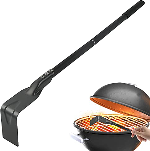 Ustensile pour Cendres de Barbecue – Bouilloire au Charbon de Bois pour Four à Pizza – Outil de Cendres de Barbecue à Charbon de Bois, Bouilloire à Charbon de Bois, Accessoires de Four à Pizza