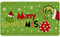 Ideasonna Merry Grinchmas Fußmatte für den Außenbereich, Weihnachtsdekoration, Willkommensmatte, Fußmatte, Außenteppich für den Innenbereich, Urlaub, Weihnachten, Fußmatten außen, Grün, 43,2 x 76,2 cm