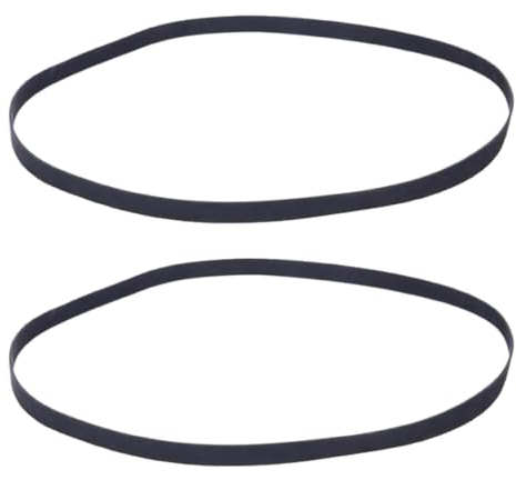 EODKSE 2pcs Ersatzriemen für Plattenspieler,20cm Länge,hochwertiges Gummi für Beste Antriebsleistung und perfekten Musikgenuss,Recorder Teile,Phonograph Gürtel,passend für viele Plattenspielertypen