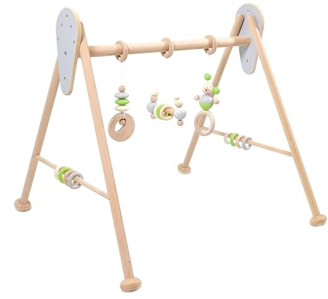 Spielbogen Maus natur apfelgrün