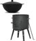 Uchag Ø40 Uchag Poêle de camping en acier 2 mm 12 l Kazan Cheminée Cuisine extérieure Poêle à ragoût canon à goulasch