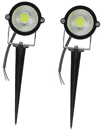 OSALADI 4 Stück Rasenlampe Landschaftsbeleuchtung Im Freien Scheinwerfer Im Freien Terrassenstrahler Led-gartenstrahler Led-dekor Gartenpfahl Licht Vergrabene Lichter Rotieren Ip Abs