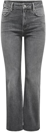 ONLY Damen Jeans Onlbailey Hw Kick Flare DNM Cro