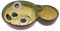 CERÁMICA ESPAÑA | Cuenco | Bowl | Aceitunero cerámica decorado - Modelo M07 | 18x12x4 cm | 0.3 kg | Mediterráneo | Hecho a mano