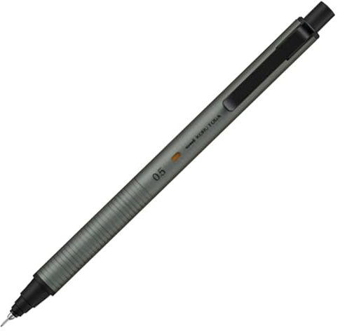 三菱鉛筆 Kurutoga Metal Mechanical Pencil, 0.5 mm [Phantom Gray] Cool M5KH1P.23