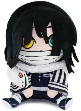 Xinchangda Kamado Tanjiro/Kanroji Mitsuri/Hashibira Inosuke/Kamado Nezuko Figur Anime Kissen 20cm Weiches Kopfkissen Anime Charakter Deko-Kissen Home Sofa Dekoration Sofa-Kissen