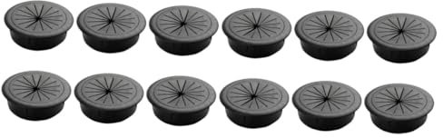 Angoily 2 Sätze Kabellochabdeckung Schreintischorganizer Schreibtisch Organiser Kabelstecker-kappeneinsatz Schreibtisch Kabeldurchführung Drahtlochabdeckung Draht-organizer Abs 6 Stück * 2