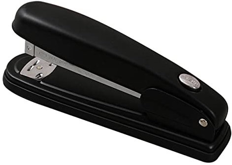 NUOBESTY Hefter Bandspender Berühren Technik Verpackung Klammerlos Gadgets Veranstalter Monitor Werkzeug Halter Automatisch Zubehör Planke Schulbedarf Büro Stand Arm Abzieher Metall Black