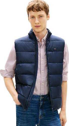 Tommy Hilfiger Men's Down Vest Mw0mw37254 Vest (pack of 1)