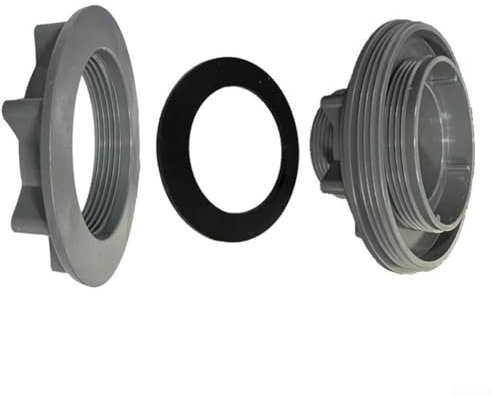 ZAMETTER Kit di connettori filettati per tubo flessibile per piscina, connettori per tubi di ingresso filettati, filtri di ingresso, kit di connettori per piscine Intex 10744 10256