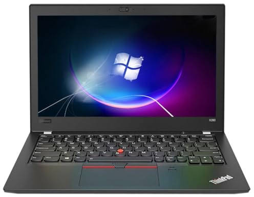 Lenovo Thinkpad X280 Business Laptop, 12.5 HD, Intel Core i5-8250U, 8 GB RAM, SSD da 256 GB, tastiera giapponese, Windows 11 Pro (ricondizionato)
