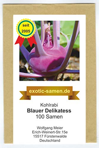 Kohlrabi - Blauer Delikatess -100 Samen