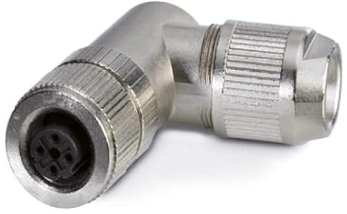 Phoenix Contact SACC M12 M12 Rundsteckverbinder Buchse 4-polig / 1.75A Kabelmontage, IDC-Anschluss IP 67