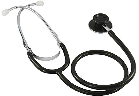 Doppelkopf-Stethoskop schwarz