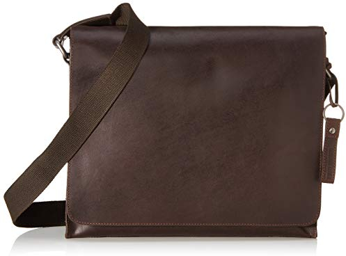 Leonhard Heyden Dakota Messenger Bag L Brown