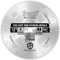 Freud LU77M012 Schmale Schnittfuge, nicht eisenhaltige Metallklinge, 30,5 cm x 96T