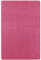 Hanse Home Nasty Teppich – Wohnzimmerteppich Flauschiger Kurzflor Einfarbig Unifarben für Esszimmer, Wohnzimmer, Kinderzimmer, Flur, Schlafzimmer, Küche – Uni Rosa, Pink, 140x200cm