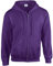 Gildan - Felpa con Cappuccio - Unisex Adulto (L) (Viola)