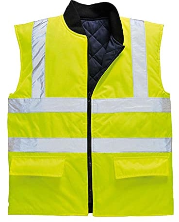 Portwest Warnschutz-Wendeweste , Größe: XS, Farbe: Gelb, S469YERXS