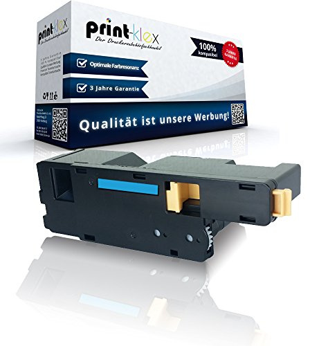 Print-Klex Tonerkartusche kompatibel für Xerox WorkCentre 6025 WorkCentre 6027 106R02756 Cyan Blau - Office Pro Serie
