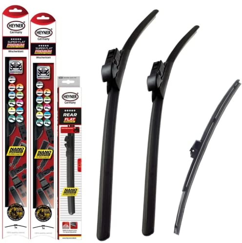 HEYNER Germany Fits Seat Ibiza Windscreen Wiper Blades 2017-ON Size 2616 Rear Blade 12” HSF2616ST12HRF