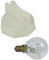 Lampe Backofenbirne Birne Kugellampe Kugelform E14 40W Backofen Herd ORIGINAL Bosch Siemens 00613655 613655