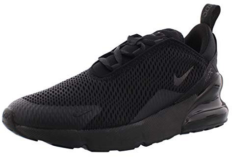 Nike AIR MAX 270 (PS) Laufschuhe, Schwarz (Black/Black/Black 006), 33 EU