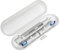 Youmang Reise Etui Für Oral B Pulsonic Slim 1000/1100 Schallzahnbürste 1 Handstück Und 2 Aufsteckbürsten - Weiß