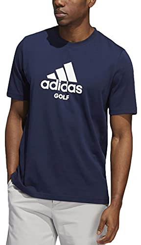 adidas Golf Mens Golf Tee T-Shirt - Collegiate Navy - M