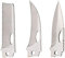 ROXON BA-serie vervangbaar mes voor S802 Phantom, S501U, S502 und S502U Phantasy (BA05 + BA06 + BA07)
